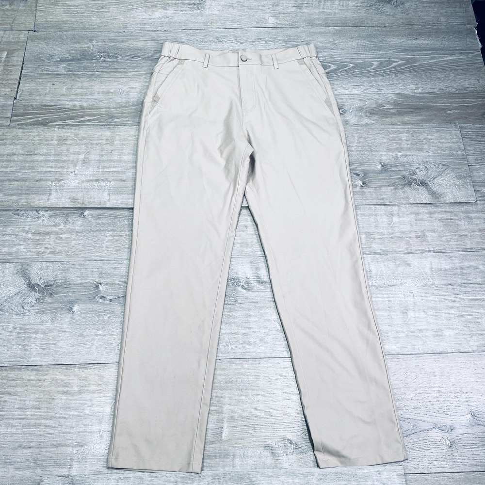 Jack Archer Pants Mens 31x30 Oak Khaki Performance Golf Dress Chino‎ Casual